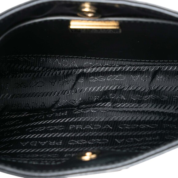 Pre-Loved Prada Leather Chain Shoulder Bag - Picture 4 of 6